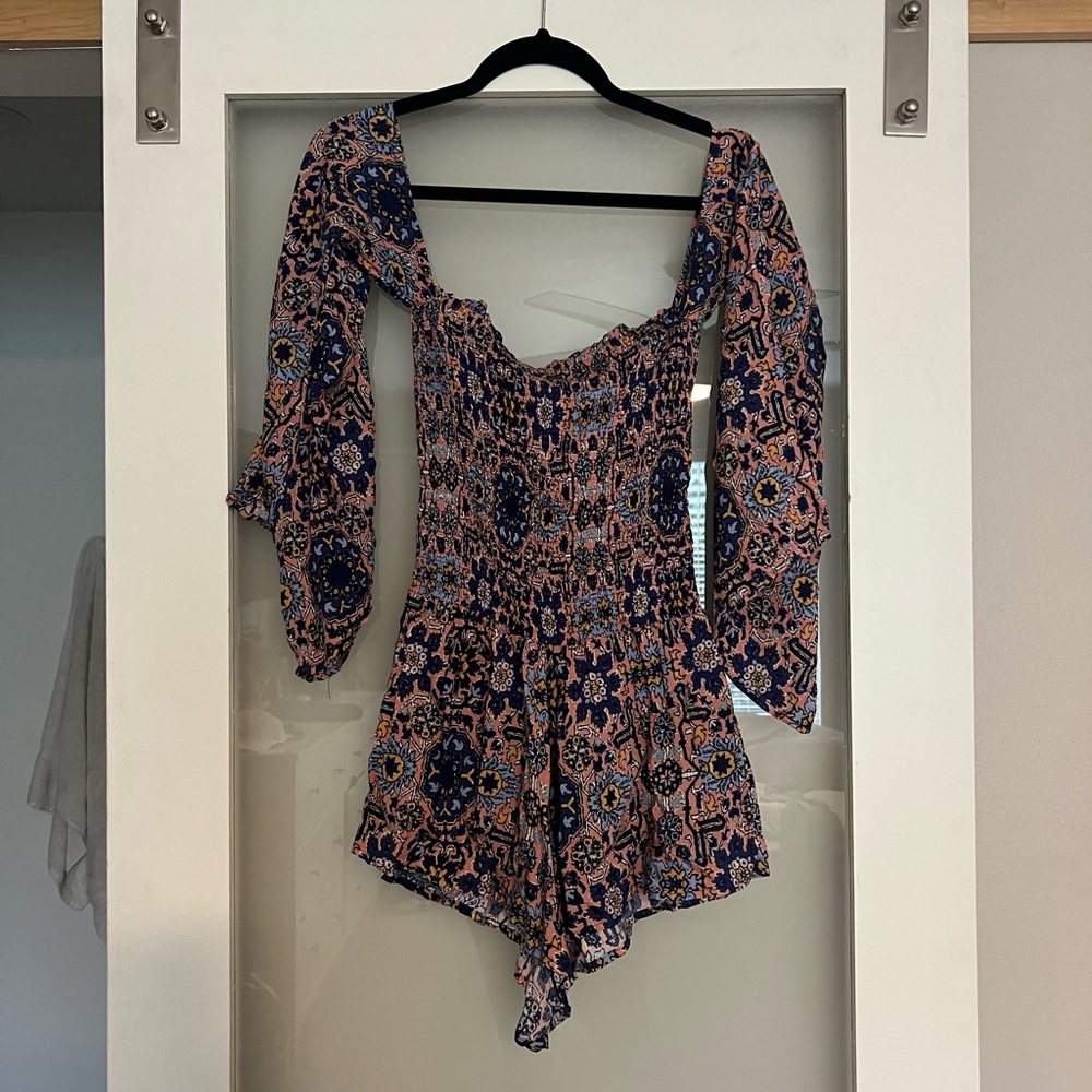 Long sleeve romper